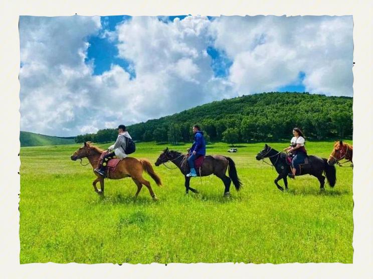 特色草原骑马体验比赛，感受民族风情